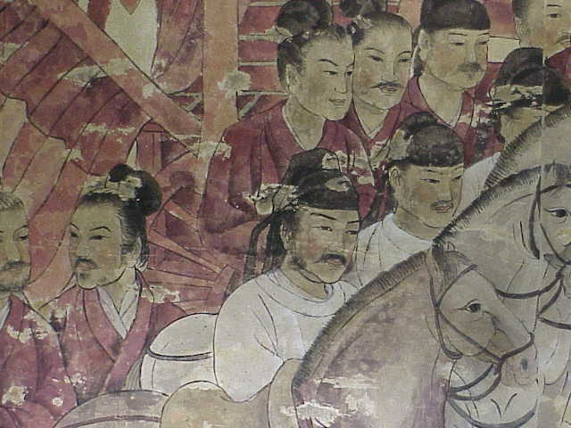    Fresco 'Welcoming Ceremony'       Tang Dynasty Arts Museum    